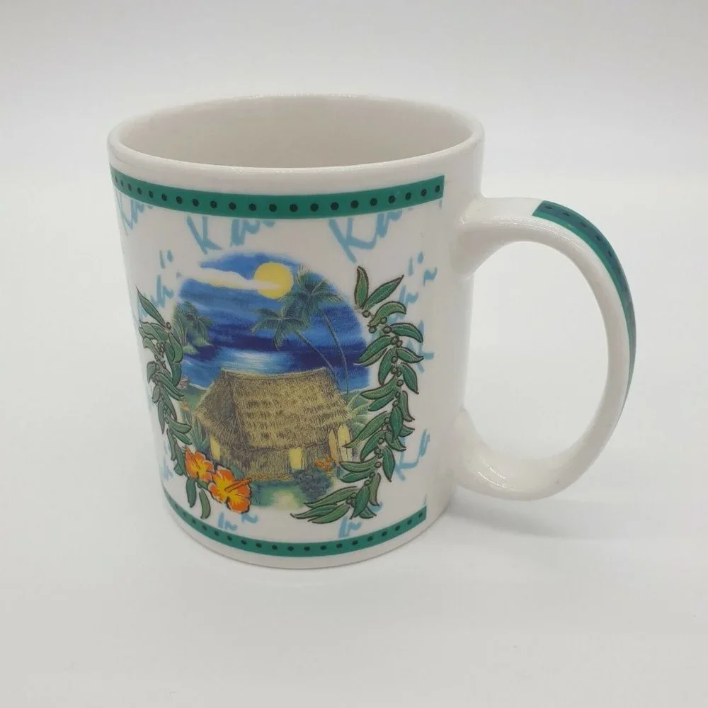 Hilo Hattie Coffee Tea Mug Kauai Souvenir Mug 8oz Hawaii Travel 2002 Collector - Picture 7 of 12